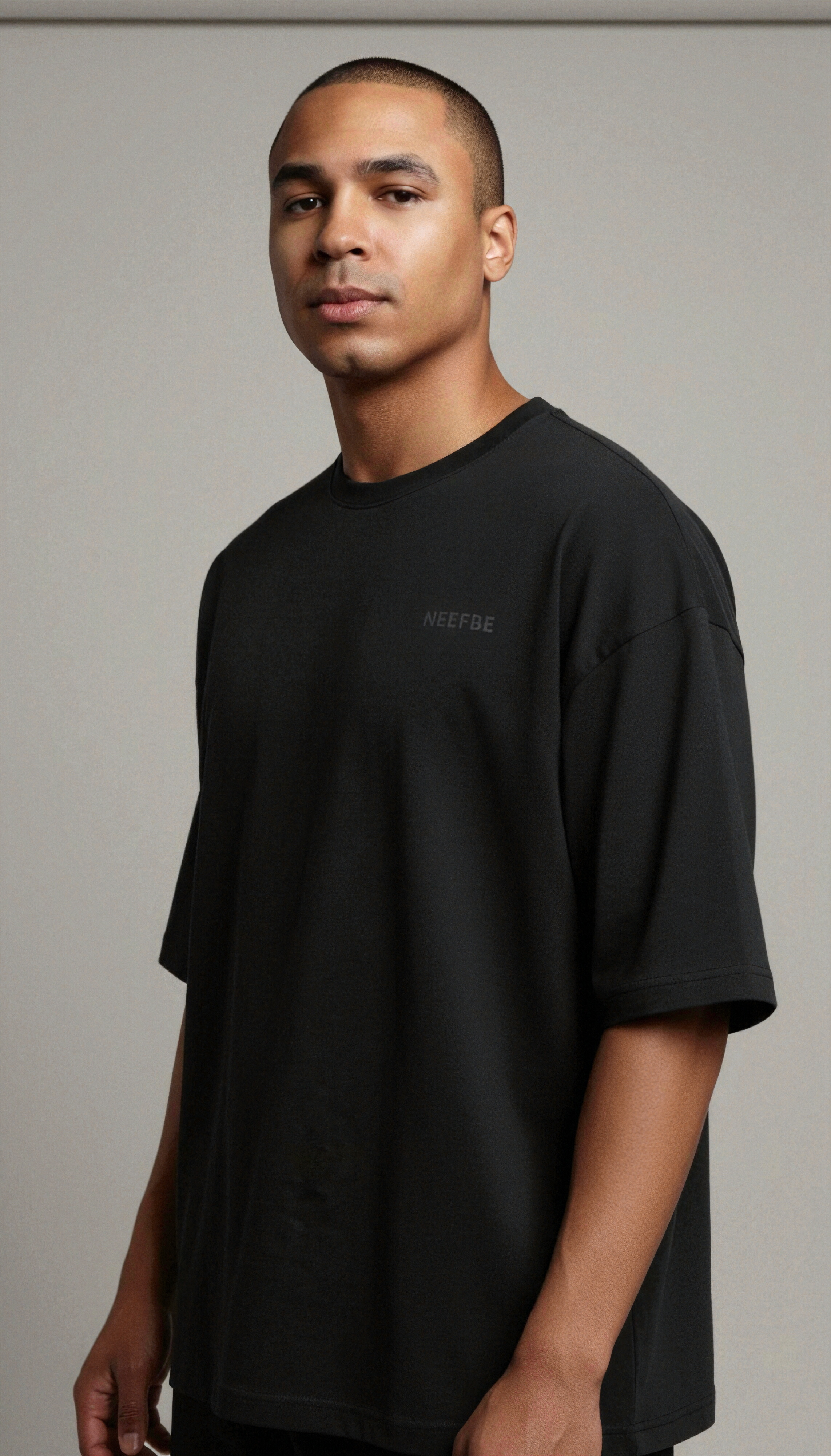 Essential Black Oversize